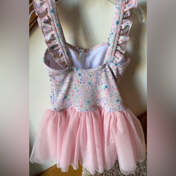 EUC/VGUC Mirella Pink Flutter Tank Tutu Dress, Size 4/6 for your Tiny Dancer - Picture 2 of 2